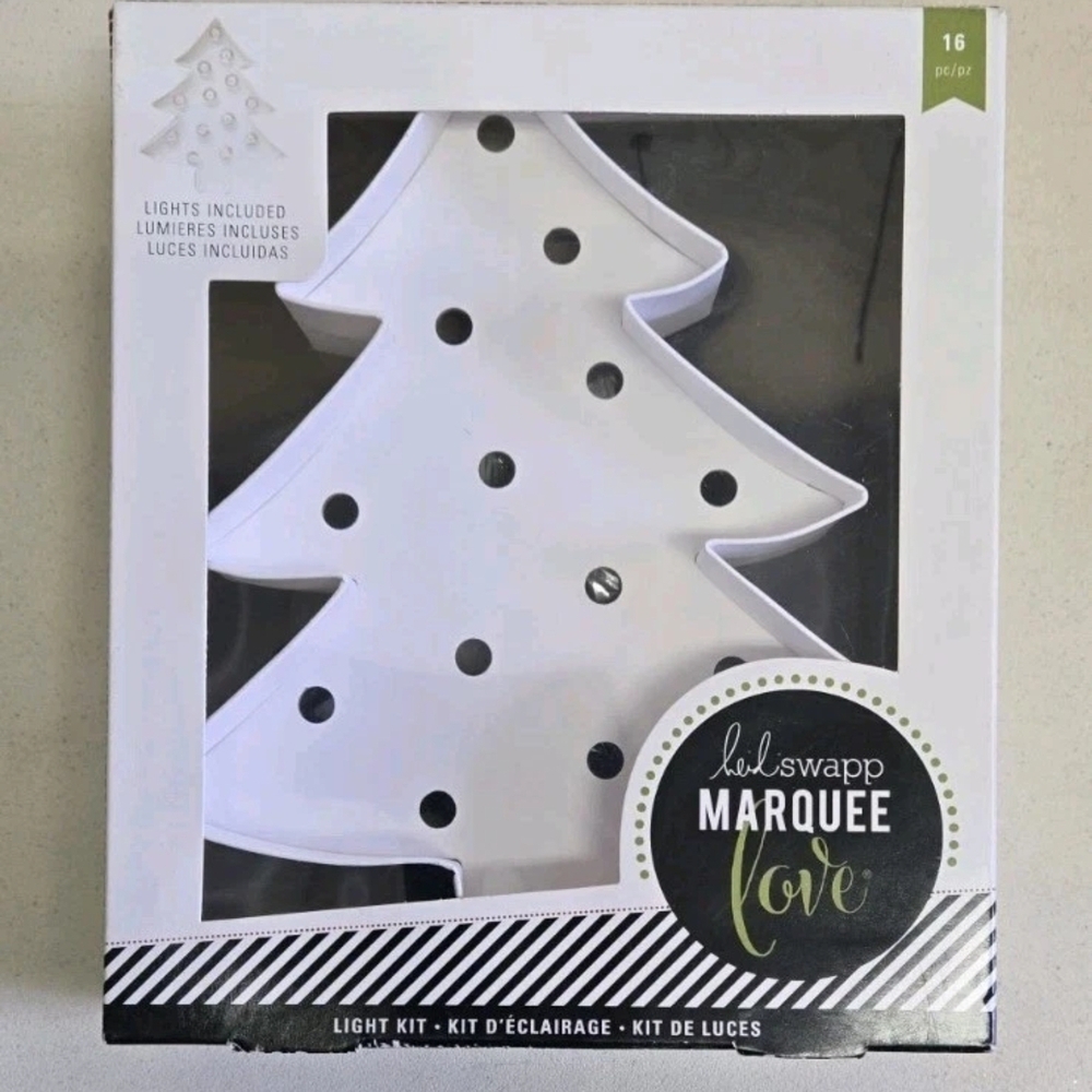 Heidi Swapp Marquee Love Ampersand Kit with Black and White Accents